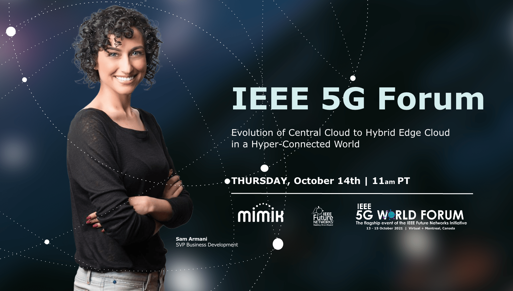 Evolution of Central Cloud to HEC at IEEE 5G World Forum 2021 | mimik