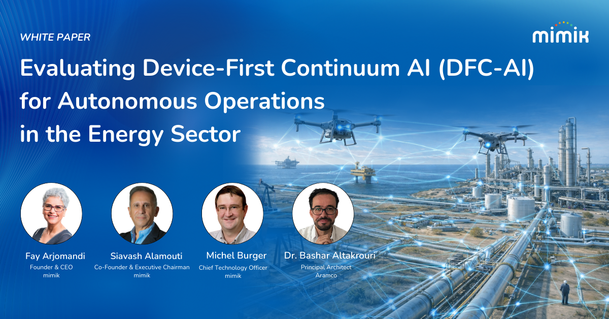 Evaluating Device-First Continuum AI (DFC-AI) for Autonomous Operations in the Energy Sector